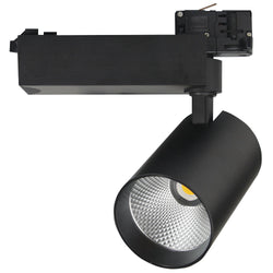 PROLUX LIGHT TRACK SPOT 30W COMMERCIAL BLACK 20-50 DEG 3K 144X100