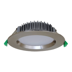 EUROTECH GEO15R - 160MM RETROFIT DOWNLIGHT BRUSHED CHROME 3000K/4000K/6000K 230V LED 15W IP44