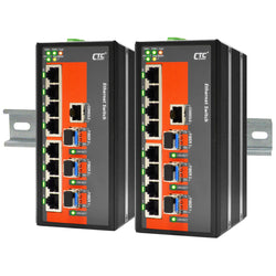 CDL CTCUnion Managed Switch 8x 10/100Base-T 8 Port Fast Ethernet