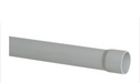 Iplex Electrical Conduit 20mmx4M Socket One End Grey