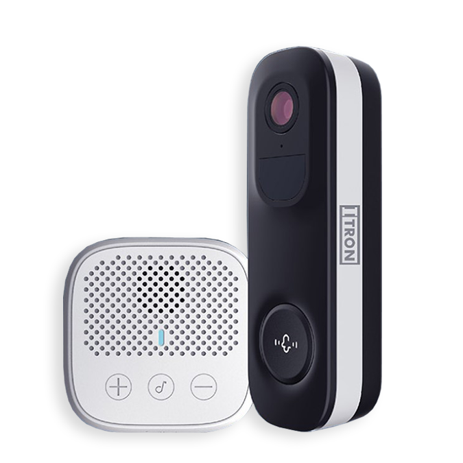 Arrowhead 4MP Wifi/Smart Doorbell With AI For Indoor/Outdoor Applications