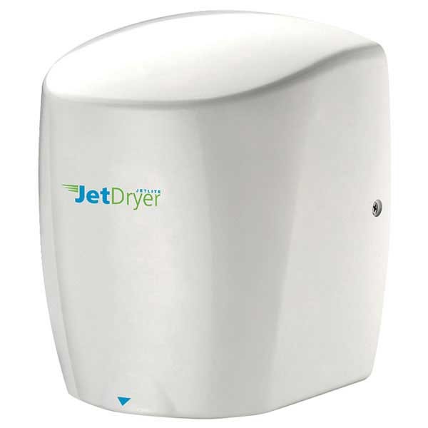 JetDryer JetLite Hand Under Dryer 900W White IP22 Air Speed 300KPH fast drying 10-15 sec