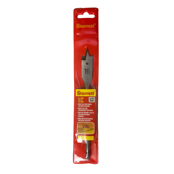 Starrett Spade Bit 16mm x 152mm