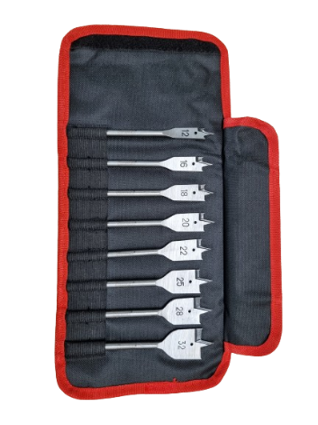 Starrett Spade Bit Set 8pce 12-32mm