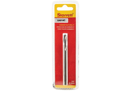 Starrett Carbide Tipped Pilot Drill 105mm