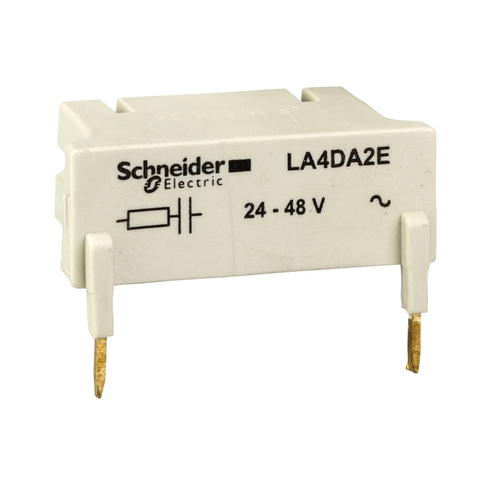 Schneider TeSys D - suppressor module - RC circuit - 24...48 V AC