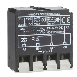 Schneider TeSys Deca - interface amplifier module - solid state - 24 V DC / 250 V AC