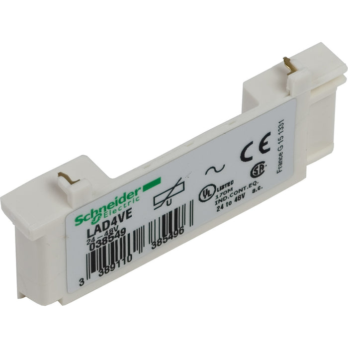 Schneider TeSys D - suppressor module - varistor - 24...48 V AC