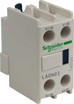 Schneider Auxillary contact 2NC LADN02