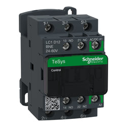 Schneider Tesys D Green Contactor 12A AC3 3P 24-60V ACDC Coil