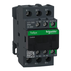 Schneider Tesys D Green Contactor 25A AC3 3P 24-60V ACDC Coil