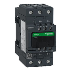 Schneider TeSys Deca contactor , 3P(3 NO) , AC-3/AC-3e , &lt;lt/&gt;= 440V, 40 A , 48V AC 50/60 Hz coil