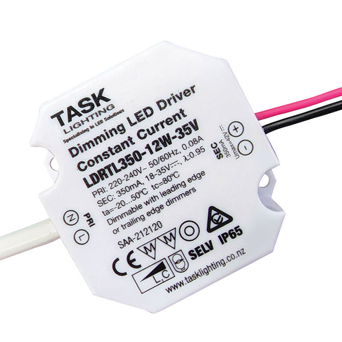 Task LED Driver 350Ma 12W 18-35VVDC IP65 Dim