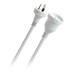 CLA EXTENSION LEAD White 10A 2m