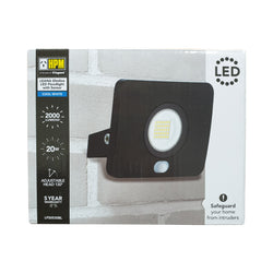 Legrand HPM 20W SLIMLED FLOOD WITH SEN BLK