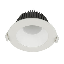 EUROTECH GEO15LG - LOW GLARE DOWNLIGHT WHITE WITH WHITE REFLECTOR 3000K/4000K/6000K 230V LED 15W IP44