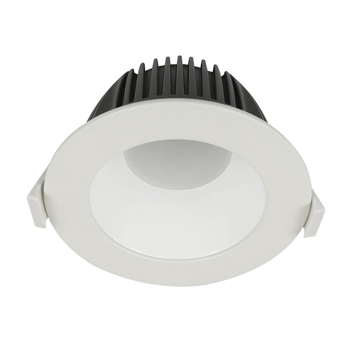 EUROTECH GEO15LG - LOW GLARE DOWNLIGHT WHITE WITH WHITE REFLECTOR 3000K/4000K/6000K 230V LED 15W IP44