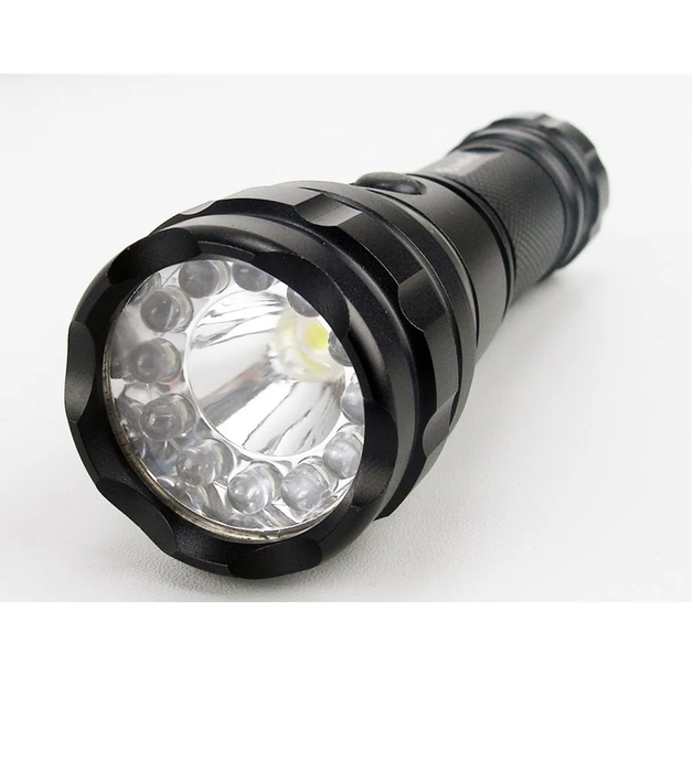 AmPro T24023 5 Watt/12 LED Flashlight 100/21 Lumens