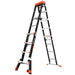 Staffy Little Giant Select Step. 5-7 Step. Fibreglass Adjustable Platform Ladder. 170Kg. USA Code 15131-001