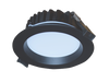 Downlight LED 8W 230VAC Recessed 3 Colour IP54 Black