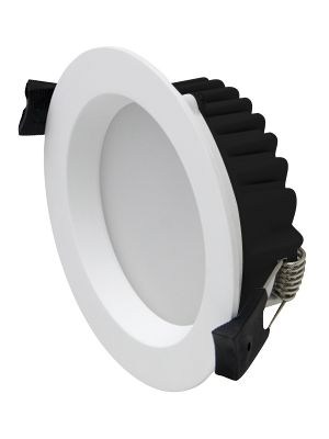 Downlight LED 8W 230VAC Recessed 3 Colour IP54 White