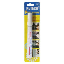 Alteco Paint Marker White Blister Pack (Xylene Based)