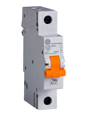 Vynco Ge MCB 16A 6KA single pole DMS