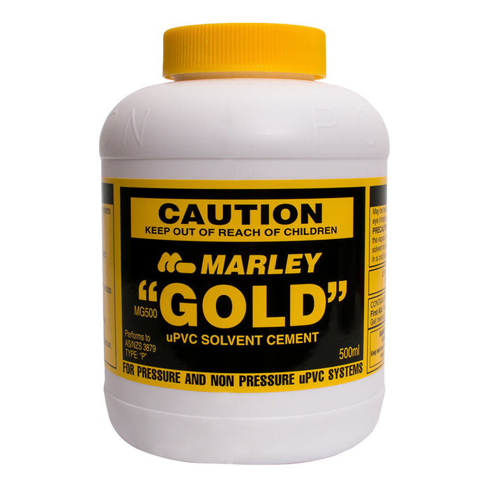 Marley CEMENT GOLDPVC SOLVENT 500ml POT