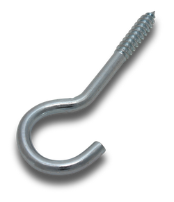 Cup Hook 100mm Long Zinc Plated