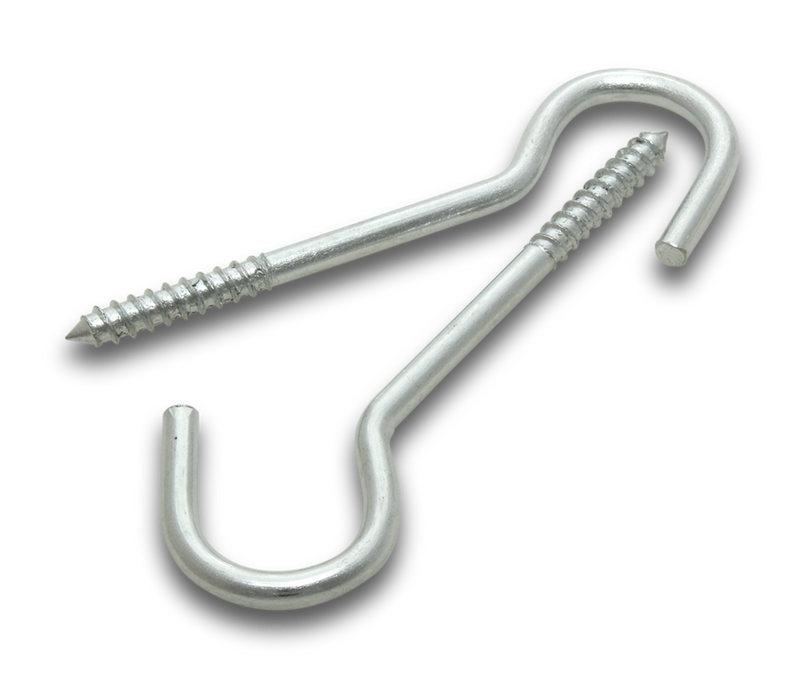 Cup Hook 70mm Long Zinc Plated