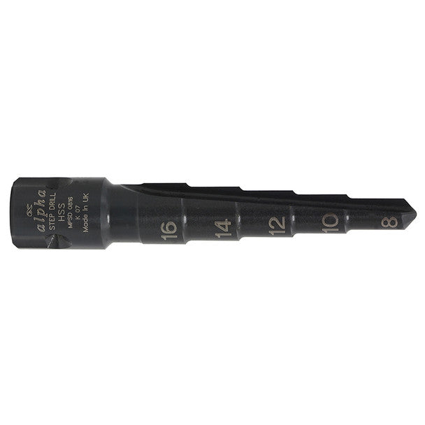 Trucut Alpha Maxbor Broach Step Drill 08-16mm