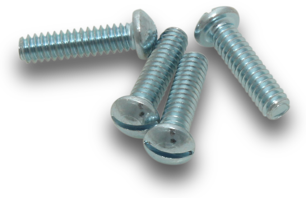 Elecsupp Machine Screws 3/16 x 1' Zinc 1000jar