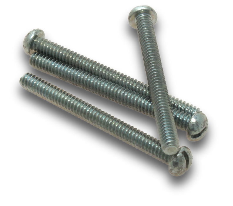 Elecsupp Screw zinc 3/16x2in RH