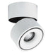 PROLUX LIGHT SURFACE 14W TILT & SWIVEL CLAM WHITE 3K 100DIA X 103H