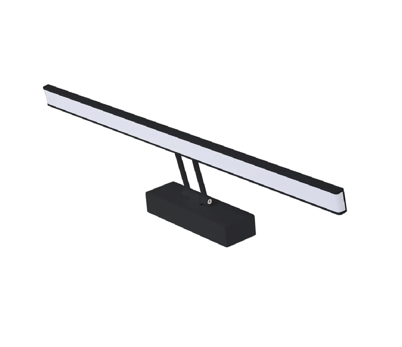 ORBIT LED MIRROR LIGHT ADJUSTABLE ARM 12W 800LM BLACK (3)