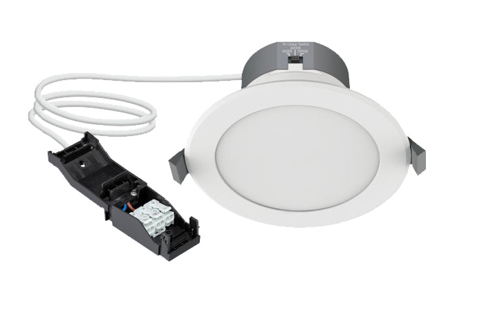 Osram SUPERSTAR FLAT 90MM 8W TRI CCT &gt;750LM JUNCTION BOX 12X1 LEDV DOWNLIGHT LEDVANCE