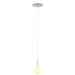 EUROTECH WESATLY - CORDSET PENDANT WHITE  230V E27 60W