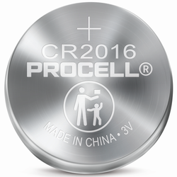 Procell DU03825NZ Lithium Coin Battery 2016