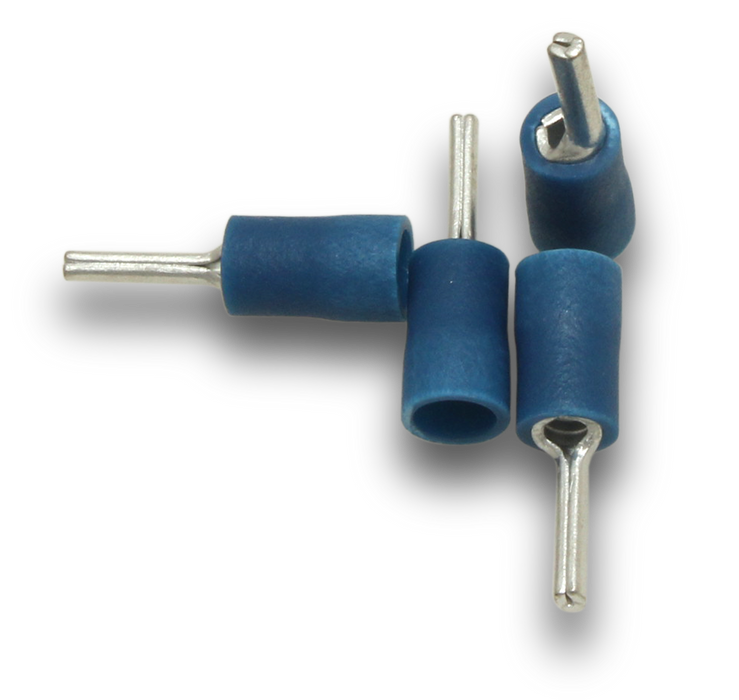 Elecsupp Terminal pin 2.5mm Blue 100