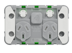 Connected Socket Twin 10A 240V Zigbee