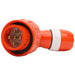 Pdl Plug - Angled, 20A, 500V, 5-Round Pin, Resistant Orange