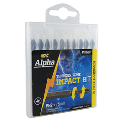 Trucut Alpha Thunderzone Bit Phillips 2 x 75mm Handi Pack