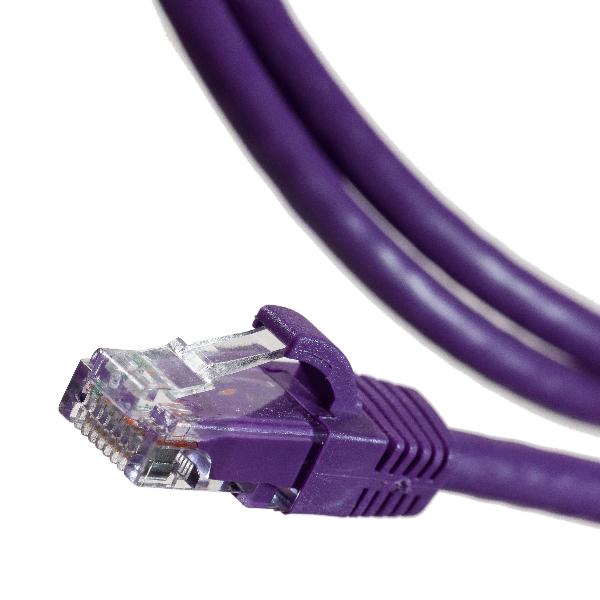 Legrand Patch Lead Cat 6 UTP 3M RJ45 Purple