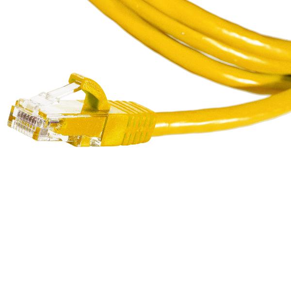 Legrand Patch Lead Cat 6 UTP 3M RJ45 Yellow