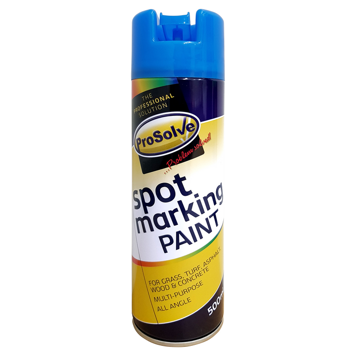 Hi-Viz Blue Marker Paint 500ml All Angle Aerosol