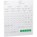 Schneider Resi9 circuit ID label sheet