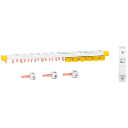 Schneider Resi9 1PN busbar 15M with NTB & acc