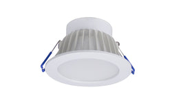 Robus TAYLOR 7W, 72mm Cut Out, CCT selectable LED downlight,3000K,4000K,5000K,6500K,IP44,dimmable,whi, 3way push terminal