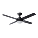 Inspire Plywood 4 Blades Ceiling Fan with LED 1200mm Black