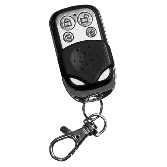 Arrowhead 4Button Remote 434MHz blk/chr